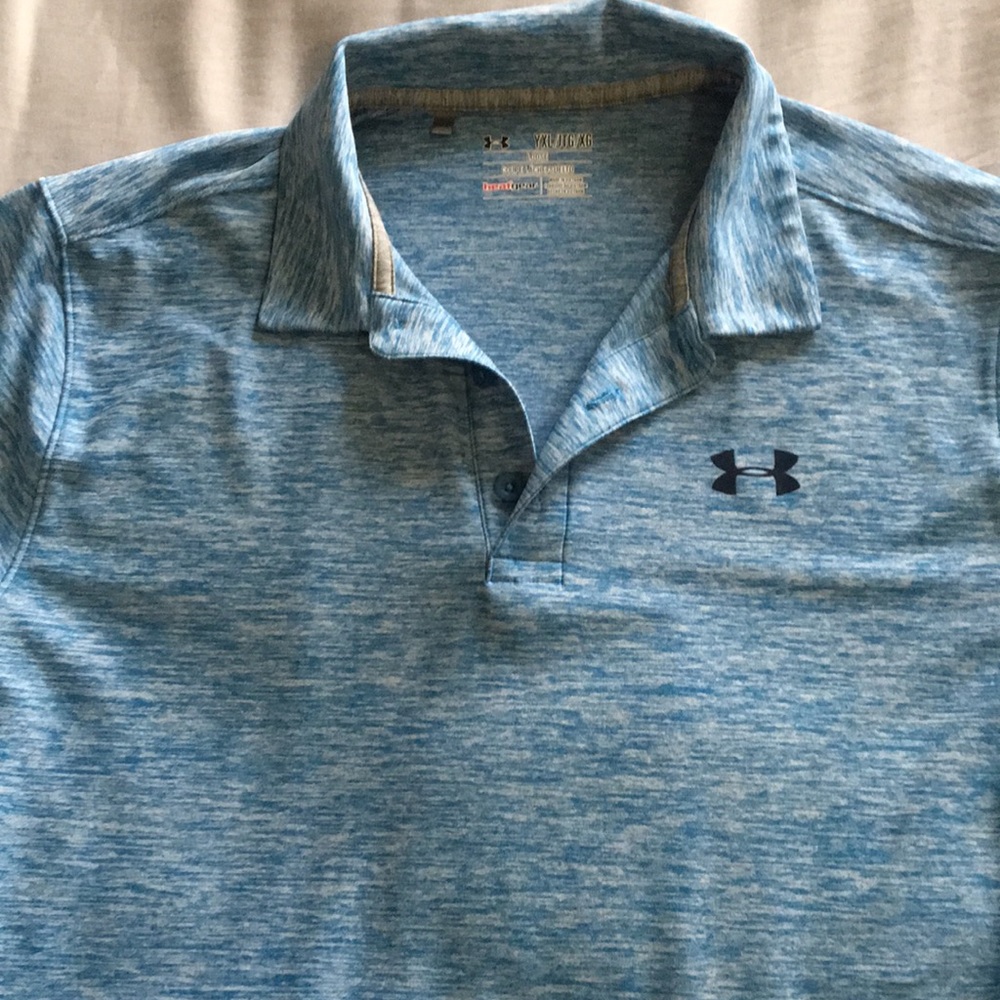 Under Armour Golf Polo YXL Loose Fit